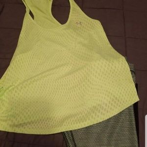 Under armour workout set